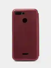 Красный чехол книжка для Xiaomi Redmi 6
