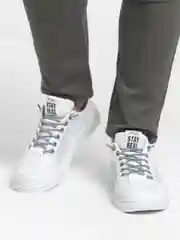 Белый мужские кеды