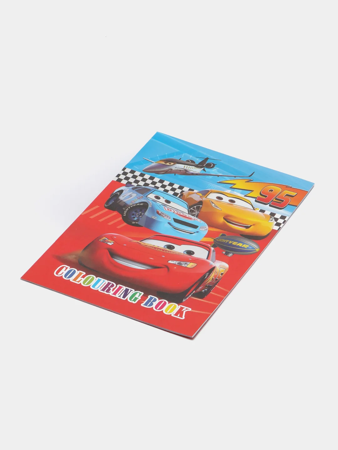Желтый раскраска Colouring Book "Тачки", "Пикачу"