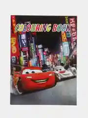 Темно-синий раскраска Colouring Book "Тачки", "Пикачу"