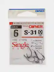 Крючки OWNER SINGLE S-31/ Крючки