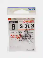 Крючки OWNER SINGLE S-31/ Крючки