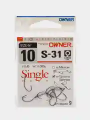 Крючки OWNER SINGLE S-31/ Крючки