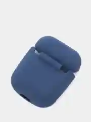 Темно-синий силиконовый чехол для наушников Apple AirPods 1 / 2