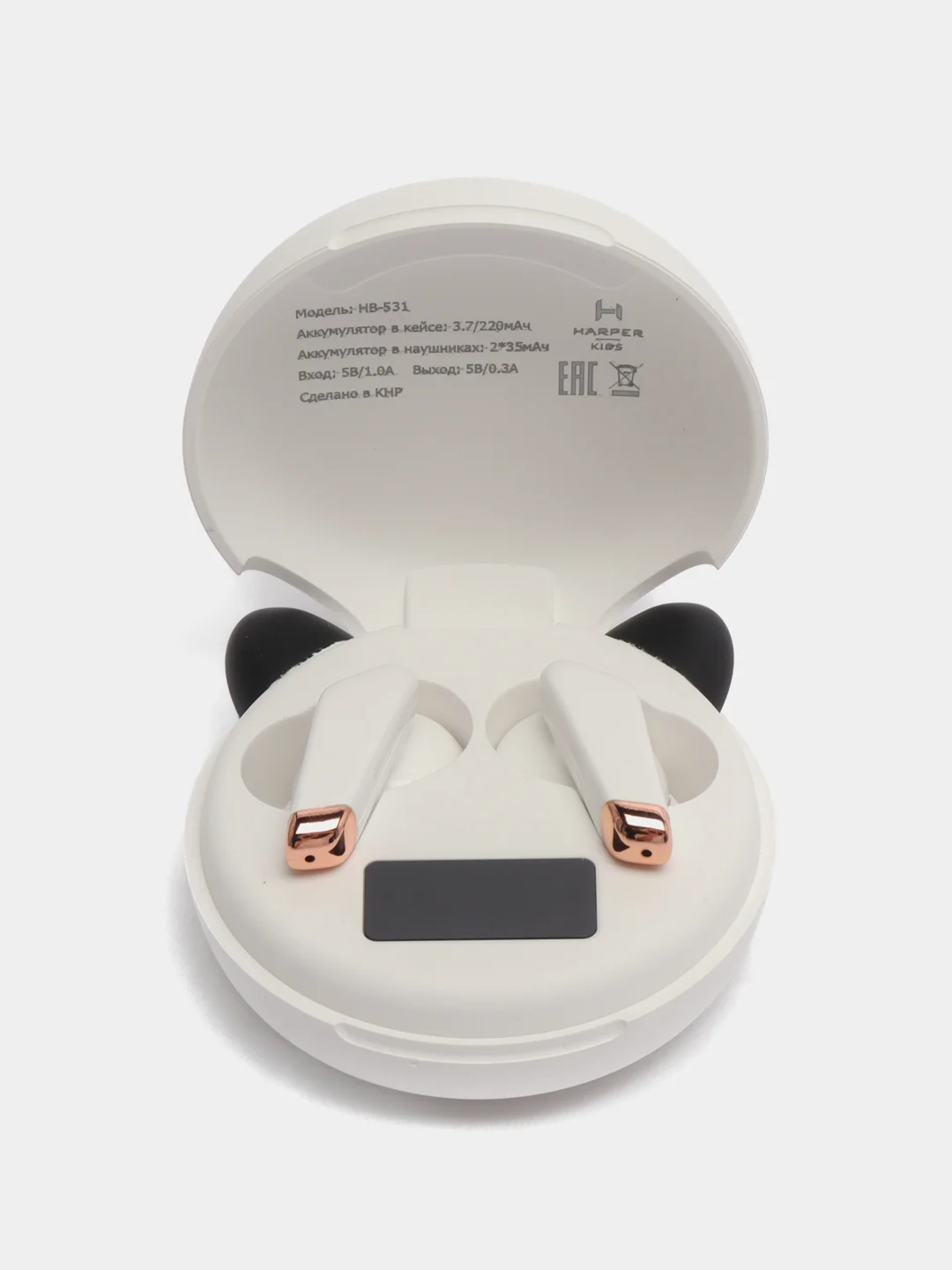 Детские наушники Harper Kids HB-531, white, Bluetooth 5.0