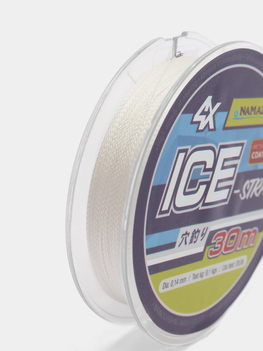 Шнур плетеный Namazu "Ice-Stra" 4Х L-30 м