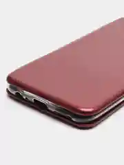 Коралловый чехол-книжка для Xiaomi Redmi Note 9 (Сяоми Редми Нот 9)