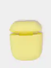 Лимонный силиконовый чехол для наушников Apple AirPods 1 / 2