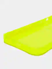 Салатовый чехол силиконовый с кармашком для карты iPhone 13, 14 (Mini, Pro, Pro Max, Plus)