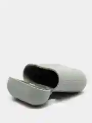 Серый силиконовый чехол для наушников Apple AirPods 1 / 2