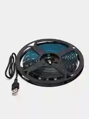 Светодиодная LED RGB лента USB, IP65. Длина 1, 2, 3,4,5 метра. 16 разных цветов от пульта