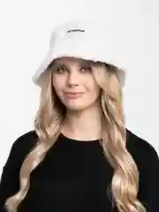 Белый панама женская, теплая