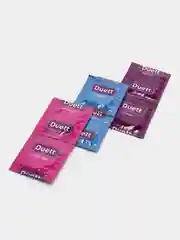 Презервативы DUETT Mix, набор микс, 30 штук