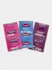 Презервативы DUETT Mix, набор микс, 30 штук