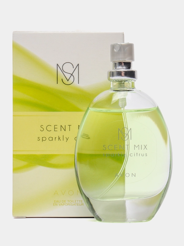 Туалетная вода Avon Scent mix sparkly citrus, 30 мл