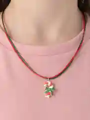 Красный новогодняя подвеска для девочки "Снеговик", "Ёлочка", "Леденец"