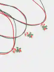 Красный новогодняя подвеска для девочки "Снеговик", "Ёлочка", "Леденец"
