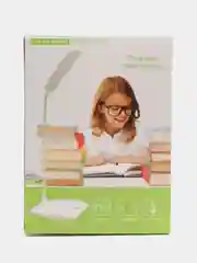 Белый настольный светодиодный светильник на аккумуляторе беспроводной
