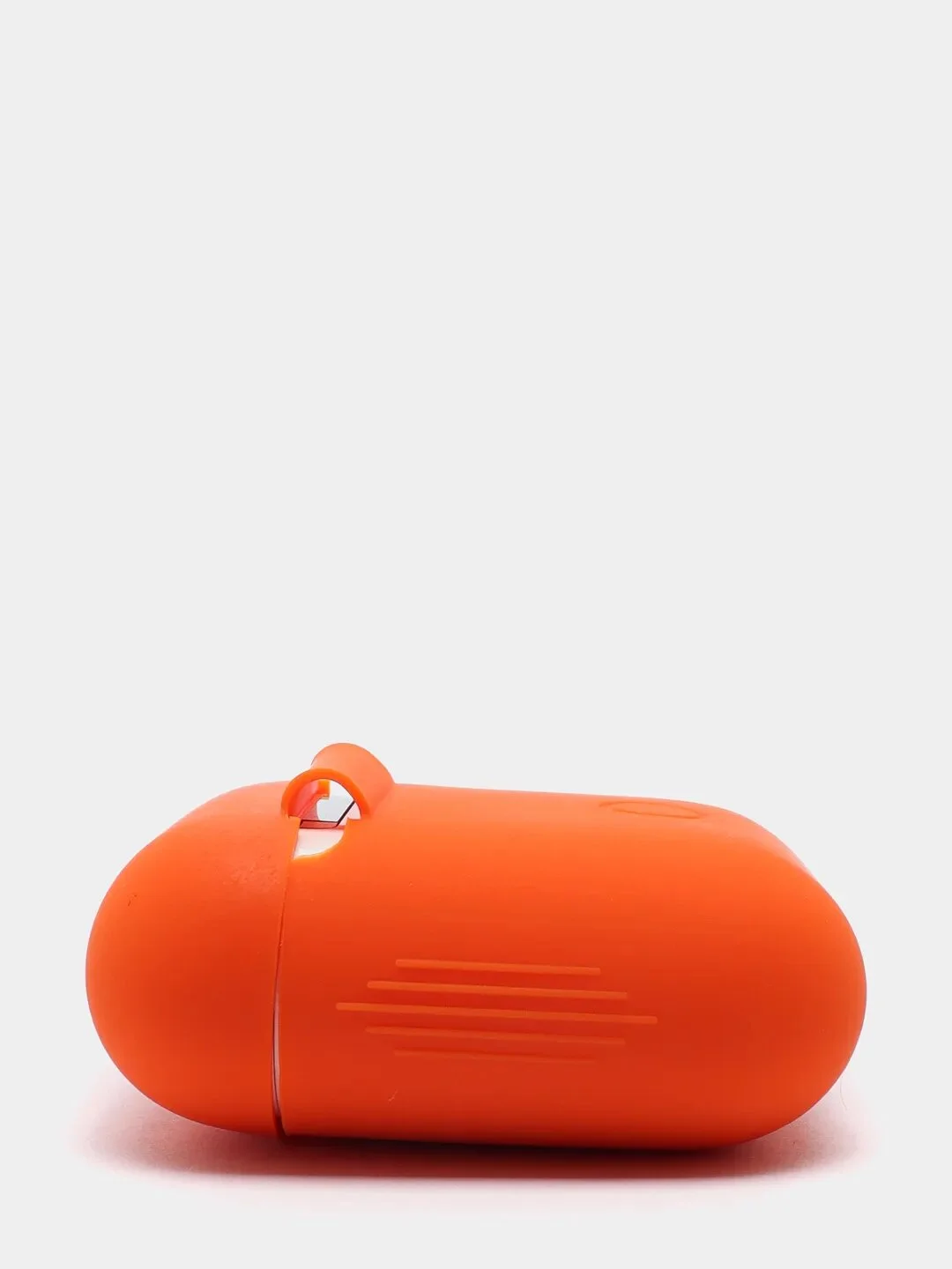 Оранжевый силиконовый чехол для наушников Apple AirPods 1 / 2