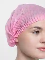 Розовый шапочка "Берет"