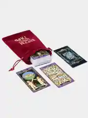 Карты Таро "Висконти-Сфорца", мешочек, четки, 78 карт