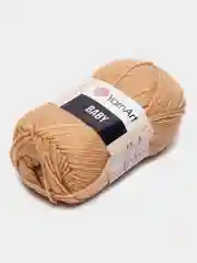 Бежевый пряжа YarnArt "Baby", 50г, 150м, 100% акрил