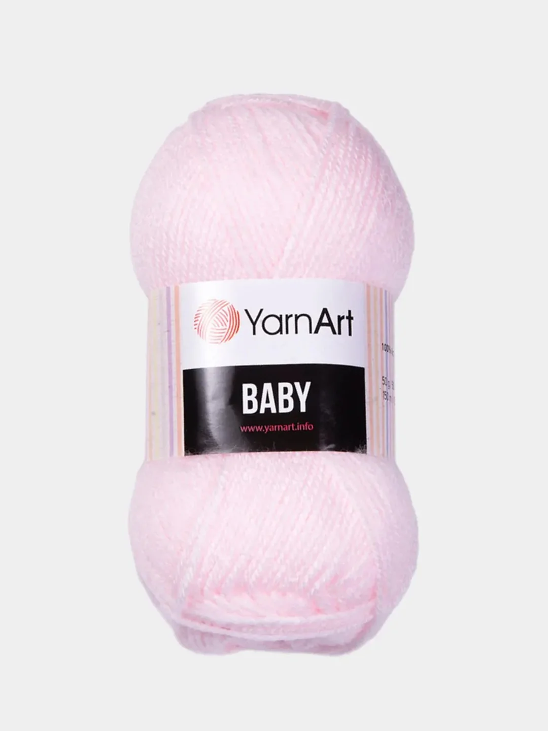 Конфетный пряжа YarnArt "Baby", 50г, 150м, 100% акрил