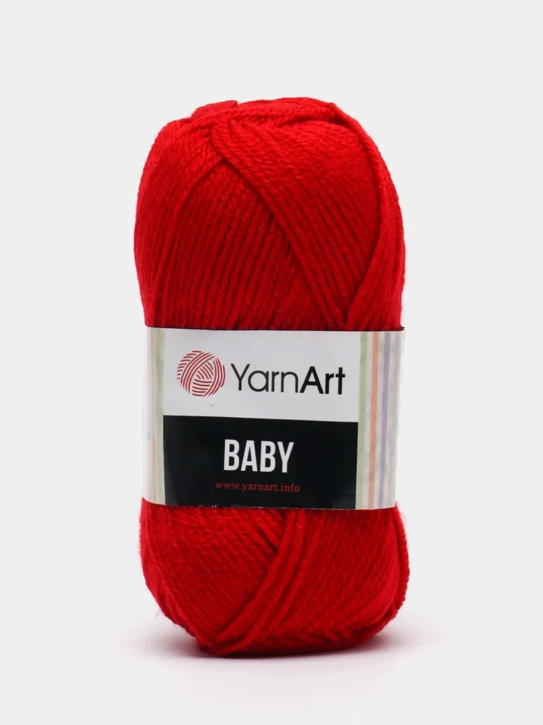 Красный пряжа YarnArt "Baby", 50г, 150м, 100% акрил