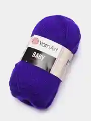 Темно-синий пряжа YarnArt "Baby", 50г, 150м, 100% акрил