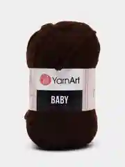 Шоколадный пряжа YarnArt "Baby", 50г, 150м, 100% акрил