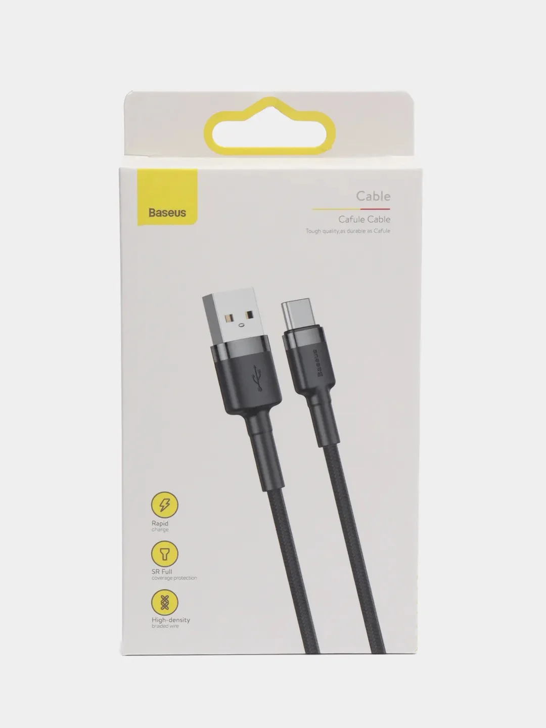 Серый кабель Baseus Type-C, Micro USB, Афон, 3 метра Apple/Самсунг/Хонор/Xiaomi/Андроид/Redmi