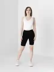 Бежевый меланж топ женский бра, спортивный