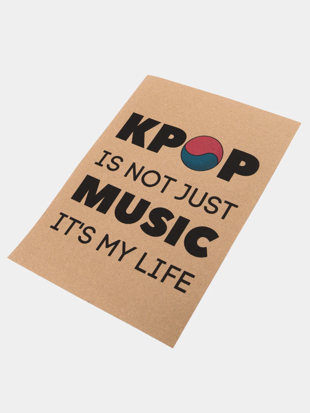 Плакат на стену "K-pop"