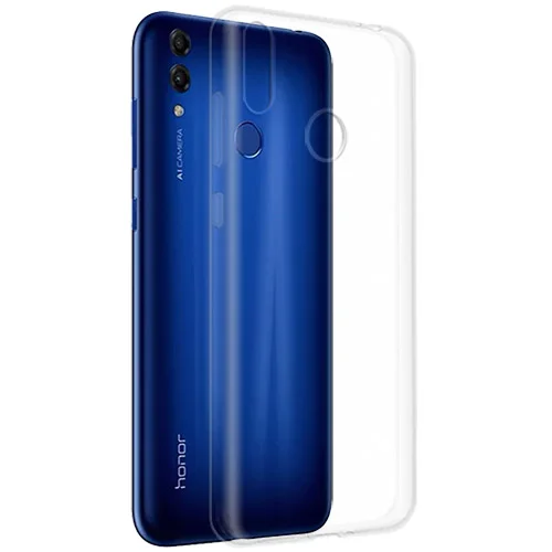 Прозрачный силиконовый чехол на Huawei Honor 8C