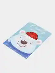 Бежевый открытки новогодние, формат А6