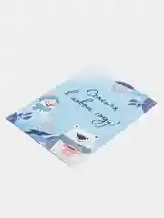 Конфетный открытки новогодние, формат А6