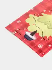 Багровый открытки новогодние, формат А6