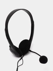 Компьютерные наушники накладные с микрофоном Aura 102, кабель 1,8 м