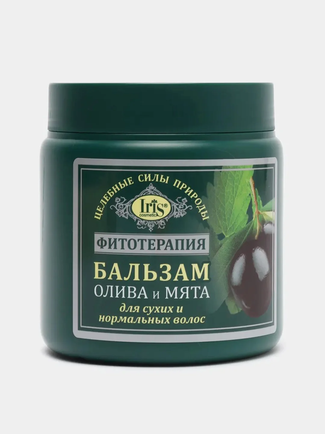 Оливковый бальзам-маска для роста волос ослабленных и окрашенных "Фитотерапия", 500 мл