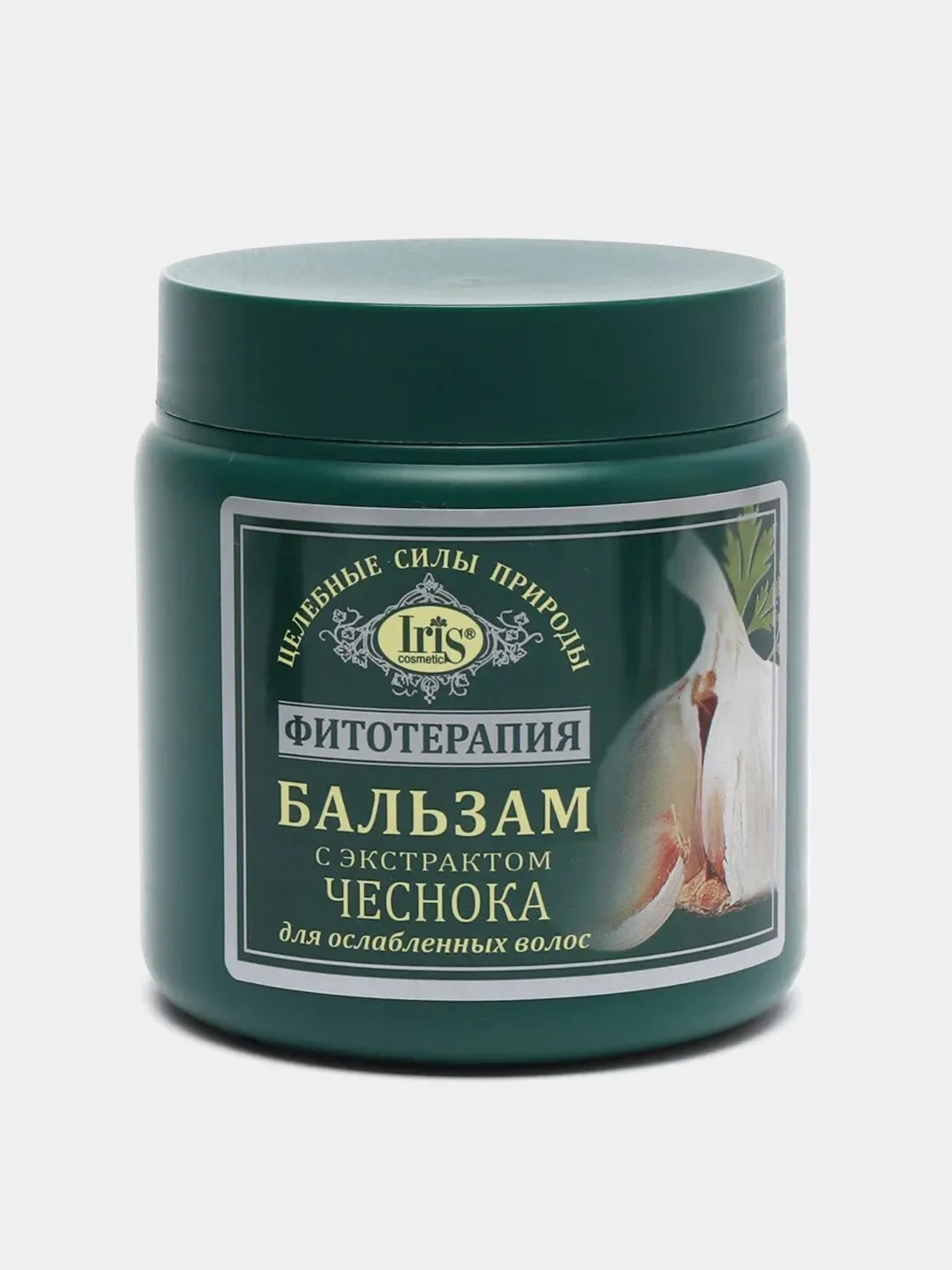 Бежевый меланж бальзам-маска для роста волос ослабленных и окрашенных "Фитотерапия", 500 мл