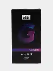Прозрачный презервативы "Mingliu G" с крупными точками, 10 штук
