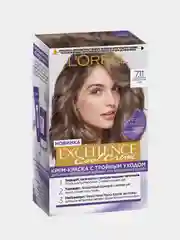 LOreal Paris крем-краска для волос "Excellence Cool Crme", 7.11, Ультрапепельный, Русый