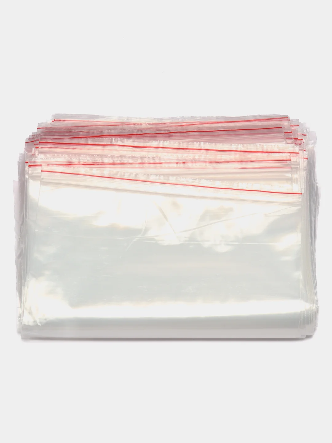Пакеты ZIP LOCK "зиплок" ПРОЧНЫЕ, комплект 100 шт., 25х35 cм, ПВД, 60 мкм., BRAUBERG EXTRA