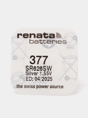 Батарейка для часов Renata 377 (SR626SW, AG4, LR626, R377, SR66)