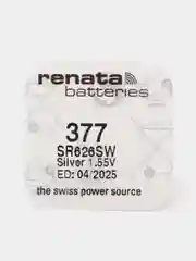 Батарейка для часов Renata 377 (SR626SW, AG4, LR626, R377, SR66)