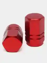 Красный колпачки автомобильные для колес, металлические, 4 штуки