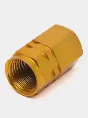 Золотой колпачки автомобильные для колес, металлические, 4 штуки