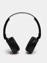 Черный беспроводные Bluetooth-наушники с микрофоном (накладные)