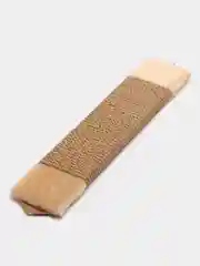 Когтеточка плоская, для кошек и котят, точилка для когтей ЭкоМир (эко мир) джут, мех 11/60