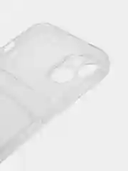 Оранжевый чехол с карманом для карт iPhone XR, 11, 12, 13, 14, 15, Pro, Pro Max, Plus, 7, 8, айфон
